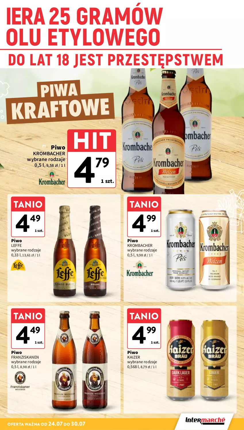 Gazetka promocyjna Intermarche - Gazetka Intermarche - ważna 24.07 do 30.07.2025 - strona 27 - produkty: Gra, Piwa, Piwo