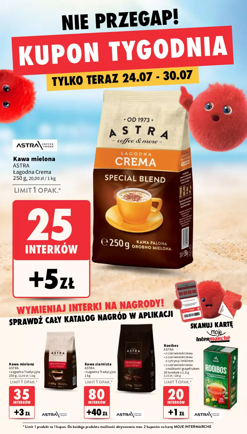 Gazetka promocyjna Intermarche - Gazetka Intermarche - ważna 24.07 do 30.07.2025 - strona 37 - produkty: Gra, Imbir, Kawa, Kawa mielona, Kawa ziarnista, Tera