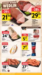 Gazetka promocyjna Intermarche - Gazetka Intermarche - Gazetka - ważna od 30.07 do 30.07.2025 - strona 14 - produkty: Polędwica, Krakus, Kiełbasa krakowska, Madej Wróbel, Szynka, Rolada, Kabanos, Kiełbasa, Olewnik