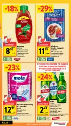 Gazetka promocyjna Intermarche - Gazetka Intermarche - Gazetka - ważna od 30.07 do 30.07.2025 - strona 3 - produkty: Piwo, Ketchup, Por, Papier, Perła, Ręcznik, Mola, Morliny, Kotlin, Kiełbasa, Kiełbasa śląska