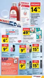Gazetka promocyjna Intermarche - Gazetka Intermarche - Gazetka - ważna od 30.07 do 30.07.2025 - strona 31 - produkty: Płyn do płukania jamy ustnej, Pampers, Dezodorant, Majtki, Pasta do zębów, Taft, Lacalut, Płyn do płukania, Huggies, Schauma, Mola, Chusteczki, Szampon, Lakier do włosów, Dzieci, Pieluchomajtki, Pianka do włosów, Lakier, Fa