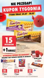 Gazetka promocyjna Intermarche - Gazetka Intermarche - Gazetka - ważna od 30.07 do 30.07.2025 - strona 36 - produkty: Goplana, Mus, Jeżyki, Tera, Wafle, LANA, Grześki, Czekolada, Kakao, Magnez, Fa