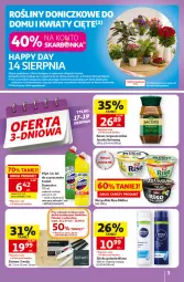 Gazetka promocyjna Auchan - Gazetka 30 Lat Hipermarket Auchan - Gazetka - ważna od 19.08 do 19.08.2026 - strona 3 - produkty: Domestos, Kawa rozpuszczalna, Noż, Kwiaty cięte, Ambition, Kawa, Jacobs, Nivea