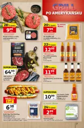 Gazetka promocyjna Auchan - Gazetka 30 Lat Hipermarket Auchan - Gazetka - ważna od 19.08 do 19.08.2026 - strona 7 - produkty: Cheddar, Sos, Ser, Hot dog, Stek wołowy, Stek, Burger, Grill, Sos chilli, LG, Fa