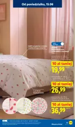 Gazetka promocyjna Lidl - Katalog ważny od 15.06 - Gazetka - ważna od 20.06 do 20.06.2026 - strona 15 - produkty: Ivar, Pościel, Pościel dwustronna, Poszewka