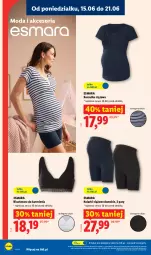 Gazetka promocyjna Lidl - Katalog ważny od 15.06 - Gazetka - ważna od 20.06 do 20.06.2026 - strona 24 - produkty: Biustonosz, Kosz, Koszulka, Moda, Karmi
