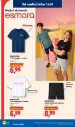 Gazetka promocyjna Lidl - Katalog ważny od 15.06 - Gazetka - ważna od 20.06 do 20.06.2026 - strona 26 - produkty: Sok, T-shirt, Moda