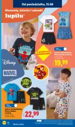 Gazetka promocyjna Lidl - Katalog ważny od 15.06 - Gazetka - ważna od 20.06 do 20.06.2026 - strona 28 - produkty: Tera, Disney, Dzieci, Piżama