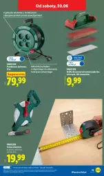 Gazetka promocyjna Lidl - Katalog ważny od 15.06 - Gazetka - ważna od 20.06 do 20.06.2026 - strona 51 - produkty: Piec, Parkside, Por, Papier, Regał, Taśma miernicza, Szlifierka