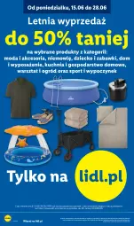 Gazetka promocyjna Lidl - Katalog ważny od 15.06 - Gazetka - ważna od 20.06 do 20.06.2026 - strona 6 - produkty: Por, Kuchnia, Sport, Moda, Ogród