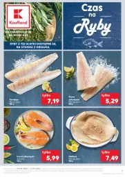 Gazetka promocyjna Kaufland - Mocny Start - Gazetka - ważna od 04.09 do 04.09.2024 - strona 1 - produkty: Halibut, Sandacz filet, Dorsz, Sandacz