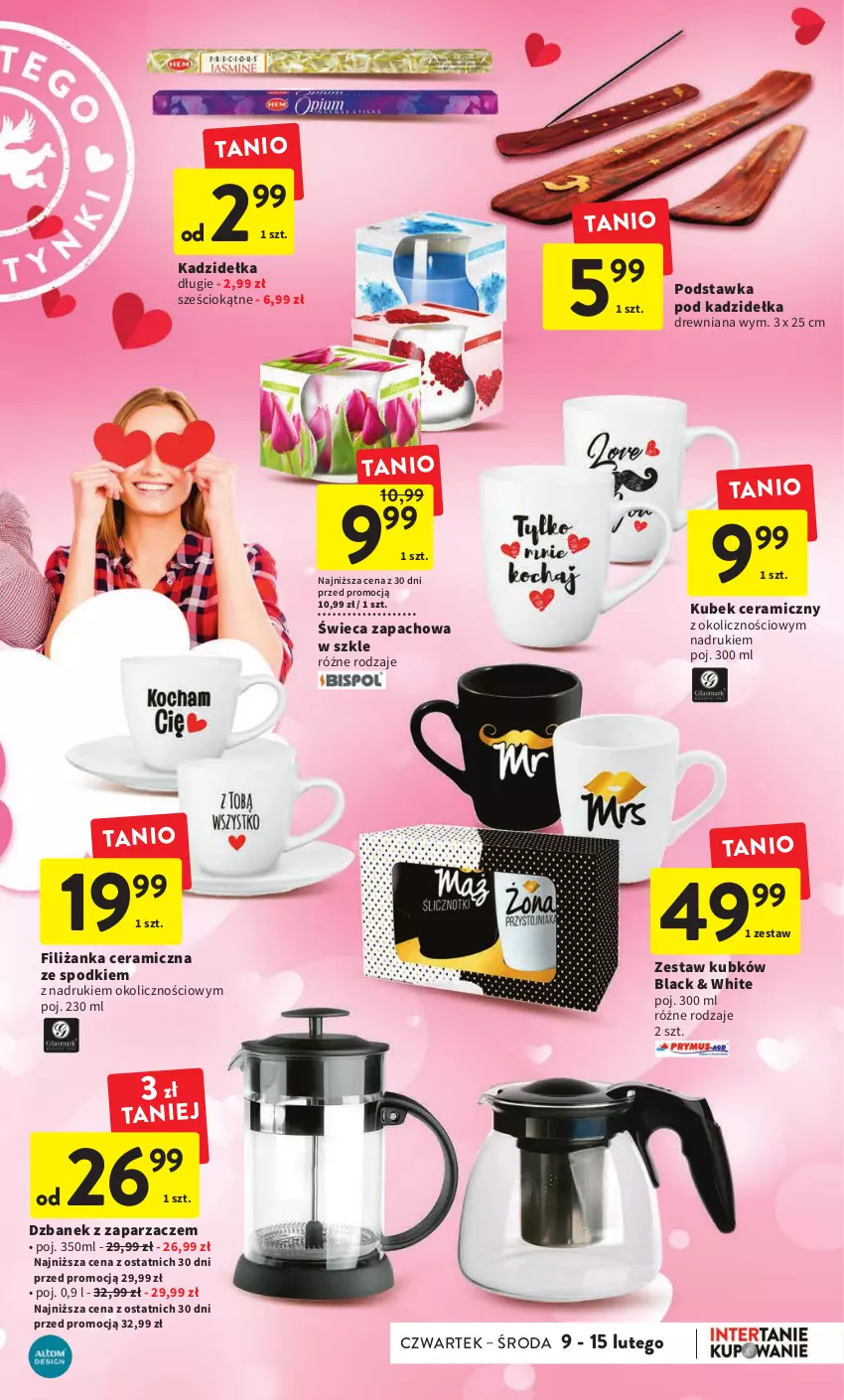 Gazetka promocyjna Intermarche - Gazetka Intermarche - ważna 09.02 do 15.02.2023 - strona 11 - produkty: Dzbanek, Filiżanka, Kubek, Lack, Zaparzacz