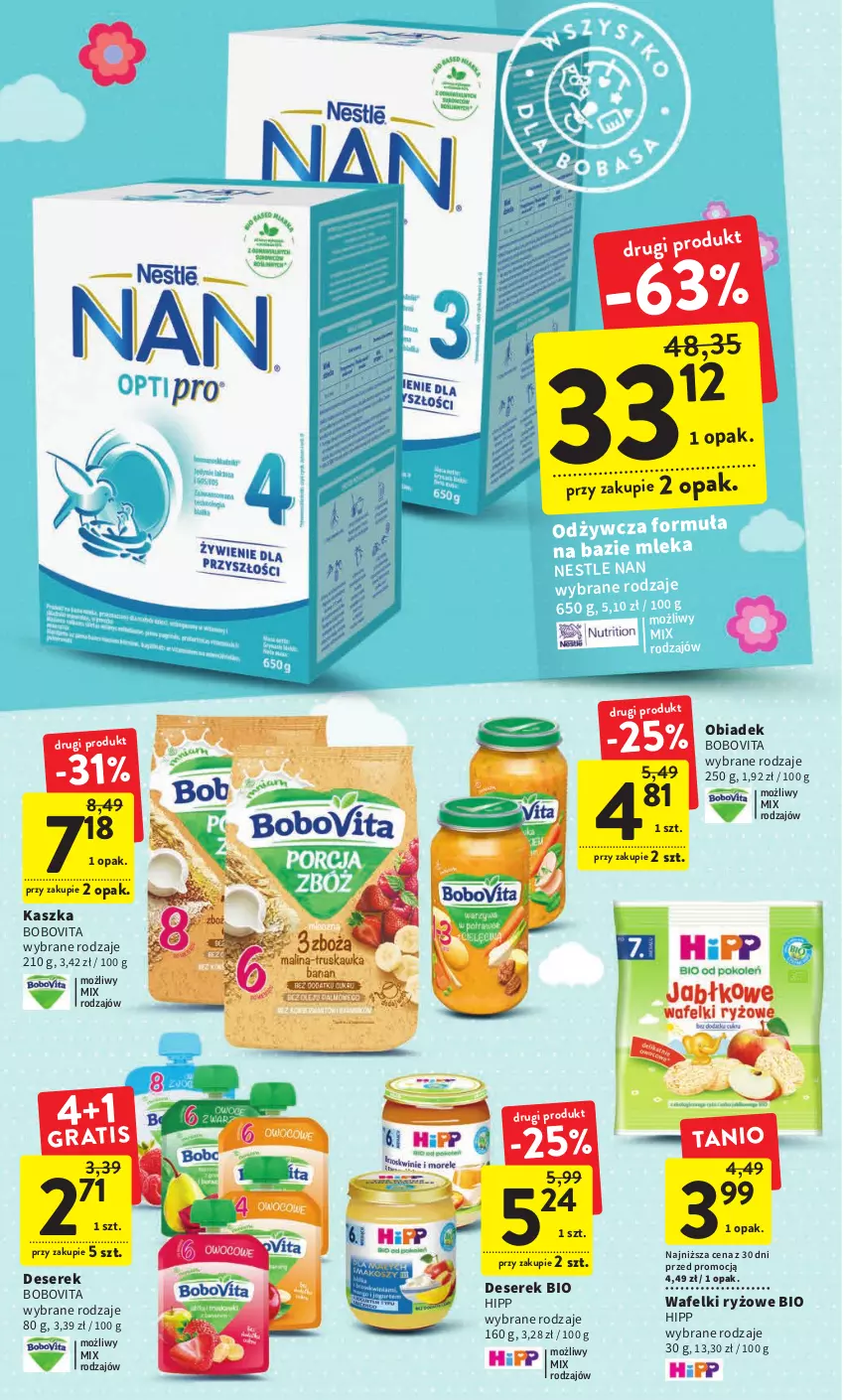 Gazetka promocyjna Intermarche - Gazetka Intermarche - ważna 09.02 do 15.02.2023 - strona 32 - produkty: BoboVita, Deser, HiPP, Ryż, Ser, Serek