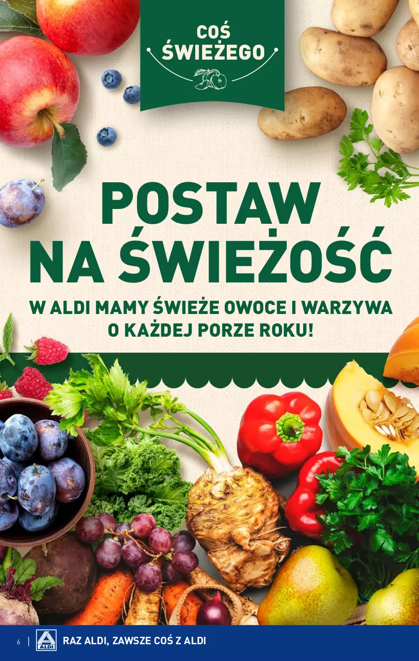 Gazetka promocyjna Aldi - Pełna oferta - ważna 11.09 do 16.09.2023 - strona 6 - produkty: Owoce, Por, Warzywa