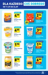 Gazetka promocyjna Aldi - Pełna oferta - Gazetka - ważna od 16.09 do 16.09.2023 - strona 17 - produkty: Majonez, Jogurt naturalny, Lajkonik, Piątnica, Mleczna Rzeka, Zott, Jogurt, Winiary