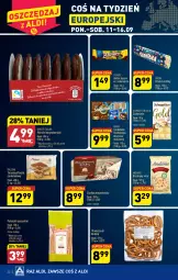 Gazetka promocyjna Aldi - Pełna oferta - Gazetka - ważna od 16.09 do 16.09.2023 - strona 22 - produkty: Piernik, Schogetten, Chałwa, Czekolada, Baton, Alcon, Biszkopty