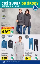 Gazetka promocyjna Aldi - Pełna oferta - Gazetka - ważna od 16.09 do 16.09.2023 - strona 34 - produkty: Por, Kurtka, Dres, Wełna, Kurtka softshell, Spodnie, Bluza, Spodnie dresowe, Bluza dresowa, Fa