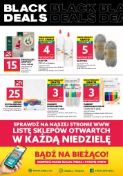 Gazetka promocyjna Dealz - BLACK DEALS - sprawdź ofertę! - Gazetka - ważna od 28.11 do 28.11.2021 - strona 4 - produkty: Gra, Marker, Klej, Lack, Włóczka, Zestaw do malowania