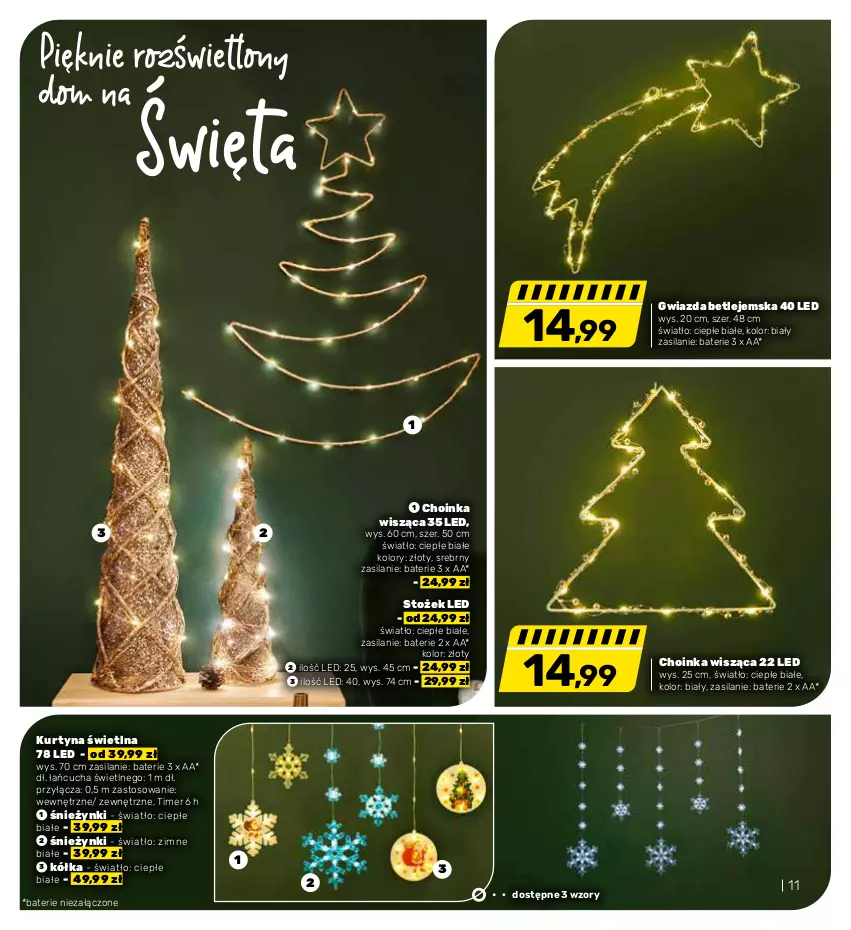 Gazetka promocyjna Bricomarche - Gazetka - ważna 15.11 do 24.12.2023 - strona 11 - produkty: Choinka, Gwiazda, Inka, Silan