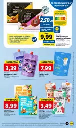 Gazetka promocyjna Lidl - GAZETKA - Gazetka - ważna od 12.07 do 12.07.2023 - strona 24 - produkty: Marchewka, Por, Mus, Wazon, Lody, Tonik, Smoothie, Baton, Piña Colada, Mango