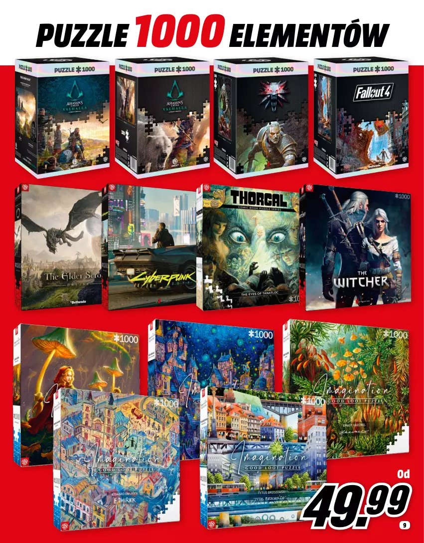 Gazetka promocyjna Media Markt - Gazetka Media Markt - ważna 01.12 do 31.12.2022 - strona 9 - produkty: Puzzle