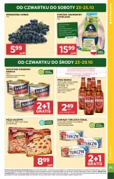 Gazetka promocyjna Stokrotka - Market - Gazetka - ważna od 29.10 do 29.10.2025 - strona 3 - produkty: Piwa, Piwo, Kurczak, Krakus, Warzywa, Sos, Ser, Gra, Kawa, Warka, Dr. Oetker, Pizza, Winogrona, Tuńczyk, Owoce, Wino, Graal, Olej, Mięso