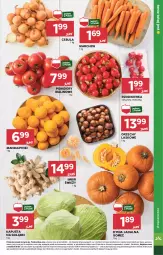 Gazetka promocyjna Stokrotka - Market - Gazetka - ważna od 29.10 do 29.10.2025 - strona 9 - produkty: Mandarynki, Cebula, Warzywa, Owoce, Pomidory, Rzodkiewka, Mięso, Imbir