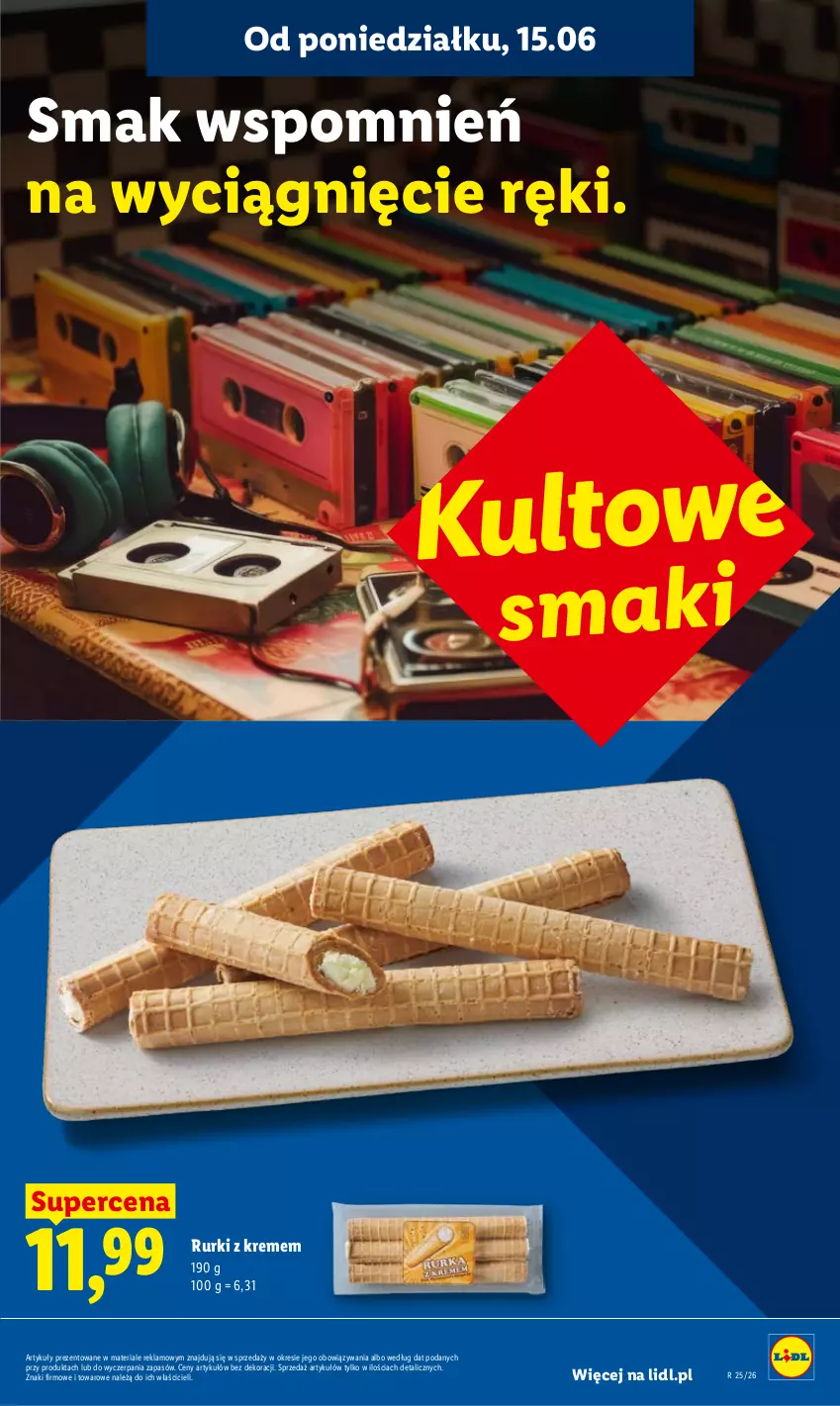Gazetka promocyjna Lidl - Gazetka ważna od 15.06 do 17.06 - ważna 15.06 do 17.06.2026 - strona 39 - produkty: Rurki