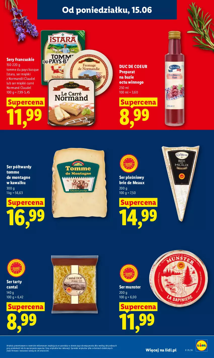 Gazetka promocyjna Lidl - Gazetka ważna od 15.06 do 17.06 - ważna 15.06 do 17.06.2026 - strona 67 - produkty: Brie, Kawa, Ser, Ser pleśniowy
