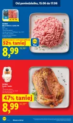Gazetka promocyjna Lidl - Gazetka ważna od 15.06 do 17.06 - Gazetka - ważna od 17.06 do 17.06.2026 - strona 10 - produkty: Mięso mielone z szynki, Mięso mielone, Kaczka, Tusz, Mięso