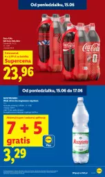 Gazetka promocyjna Lidl - Gazetka ważna od 15.06 do 17.06 - Gazetka - ważna od 17.06 do 17.06.2026 - strona 19 - produkty: Mus, Gra, Coca-Cola, Muszynianka, Woda mineralna, Woda, Magnez