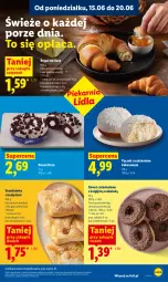 Gazetka promocyjna Lidl - Gazetka ważna od 15.06 do 17.06 - Gazetka - ważna od 17.06 do 17.06.2026 - strona 55 - produkty: Pączek, Por, Gra, Rogal, Donut, Oreo, Kokos, Grafika, LG