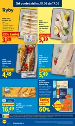 Gazetka promocyjna Lidl - Gazetka ważna od 15.06 do 17.06 - Gazetka - ważna od 17.06 do 17.06.2026 - strona 64 - produkty: Frosta, Sos, Miruna, Paluszki rybne, Tusz, Mintaj, Dorsz