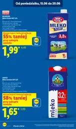 Gazetka promocyjna Lidl - Gazetka ważna od 15.06 do 17.06 - Gazetka - ważna od 17.06 do 17.06.2026 - strona 8 - produkty: Mlekovita, Mleko