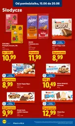 Gazetka promocyjna Lidl - Gazetka ważna od 15.06 do 17.06 - Gazetka - ważna od 17.06 do 17.06.2026 - strona 86 - produkty: HiPP, Czekolada, Kinder, Milka