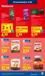 Gazetka promocyjna Lidl - Gazetka ważna od 15.06 do 17.06 - Gazetka - ważna od 17.06 do 17.06.2026 - strona 87 - produkty: Nutella, Gra, Czekolada mleczna, Czekolada