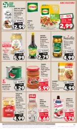 Gazetka promocyjna Kaufland - Gazetka tygodnia - Gazetka - ważna od 28.02 do 28.02.2024 - strona 43 - produkty: Jabłka prażone, Lubella, Koncentrat pomidorowy, Ryż, Mus, Gry, Inka, Oliwki, Bell, Owsianka, Sonko, Przyprawa w płynie, Cenos, Bella, Flaki, Delecta, Kasza, Napój, Flaki wołowe, Kasza gryczana, Jabłka, Knorr