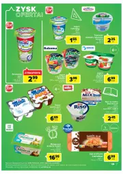 Gazetka promocyjna Carrefour - Gazetka Szalona 5 Market Łomża - Gazetka - ważna od 28.08 do 28.08.2022 - strona 7 - produkty: Ryż na mleku, Ser, Ryż, Benecol, Danone, Piątnica, Zott, Jaja, Jogurt, Activia, Margaryna, Bakoma, Deser, Monte