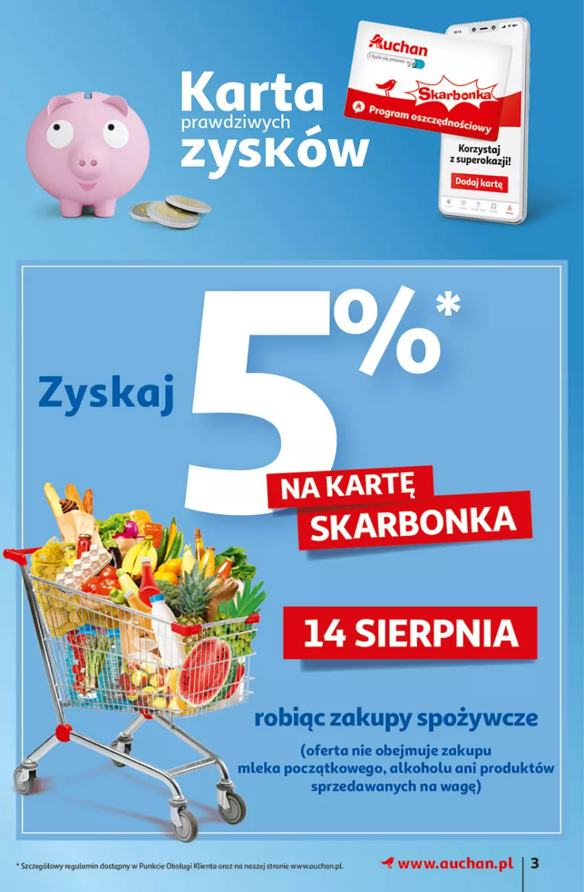 Gazetka promocyjna Auchan - Rysuje się porządek na biurku Hipermarkety - ważna 12.08 do 18.08.2021 - strona 3