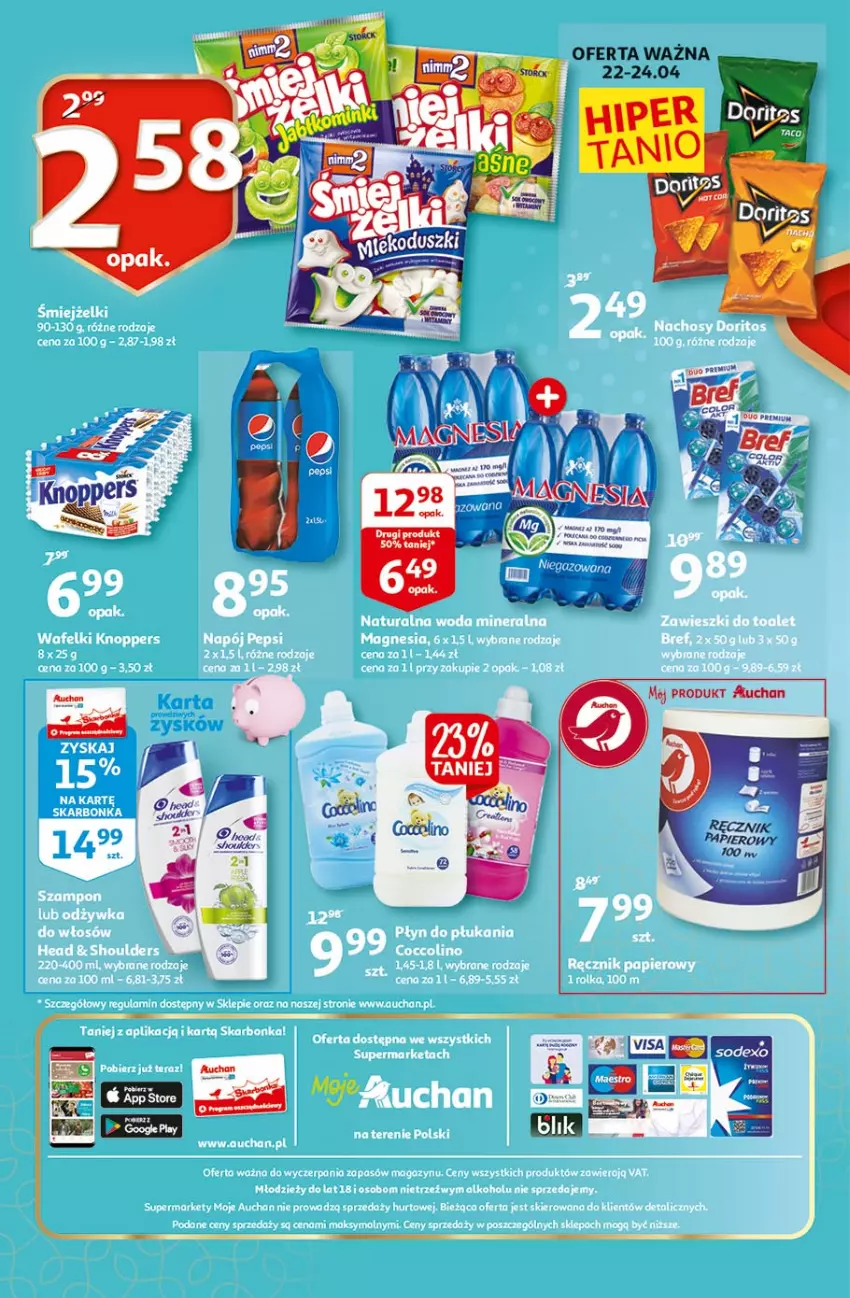 Gazetka promocyjna Auchan - 25 Urodziny #1 Moje Auchan - ważna 22.04 do 28.04.2021 - strona 1