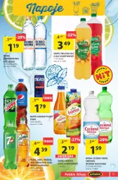 Gazetka promocyjna Arhelan - Gazetka - Gazetka - ważna od 21.03 do 21.03.2021 - strona 17 - produkty: Sok, Mus, 7up, Napój energetyczny, Dobrowianka, Mirinda, O nas, Pepsi, Tiger, Hellena, Szyna, Woda, Mango, Napój, Hortex