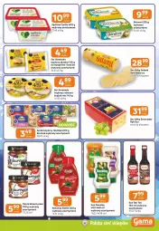 Gazetka promocyjna Gama - Gazetka Gama - Gazetka - ważna od 09.12 do 09.12.2025 - strona 11 - produkty: Ketchup, Top, Sos, Ser, Gra, Ementaler, Salami, Benecol, Optima Cardio, Radamer, Serek, Optima, Burger, Kotlin, Hochland