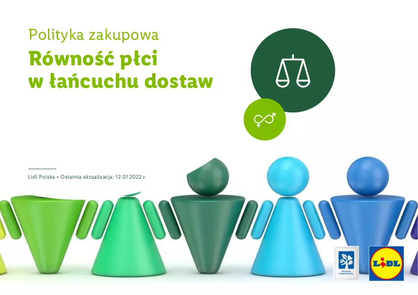 Gazetka promocyjna Lidl - Polityka zakupowa równość płci - ważna 15.11.2021 do 02.01.2030 - strona 1