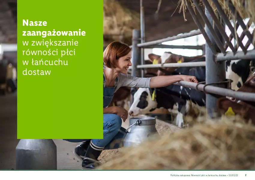 Gazetka promocyjna Lidl - Polityka zakupowa równość płci - ważna 15.11.2021 do 02.01.2030 - strona 8