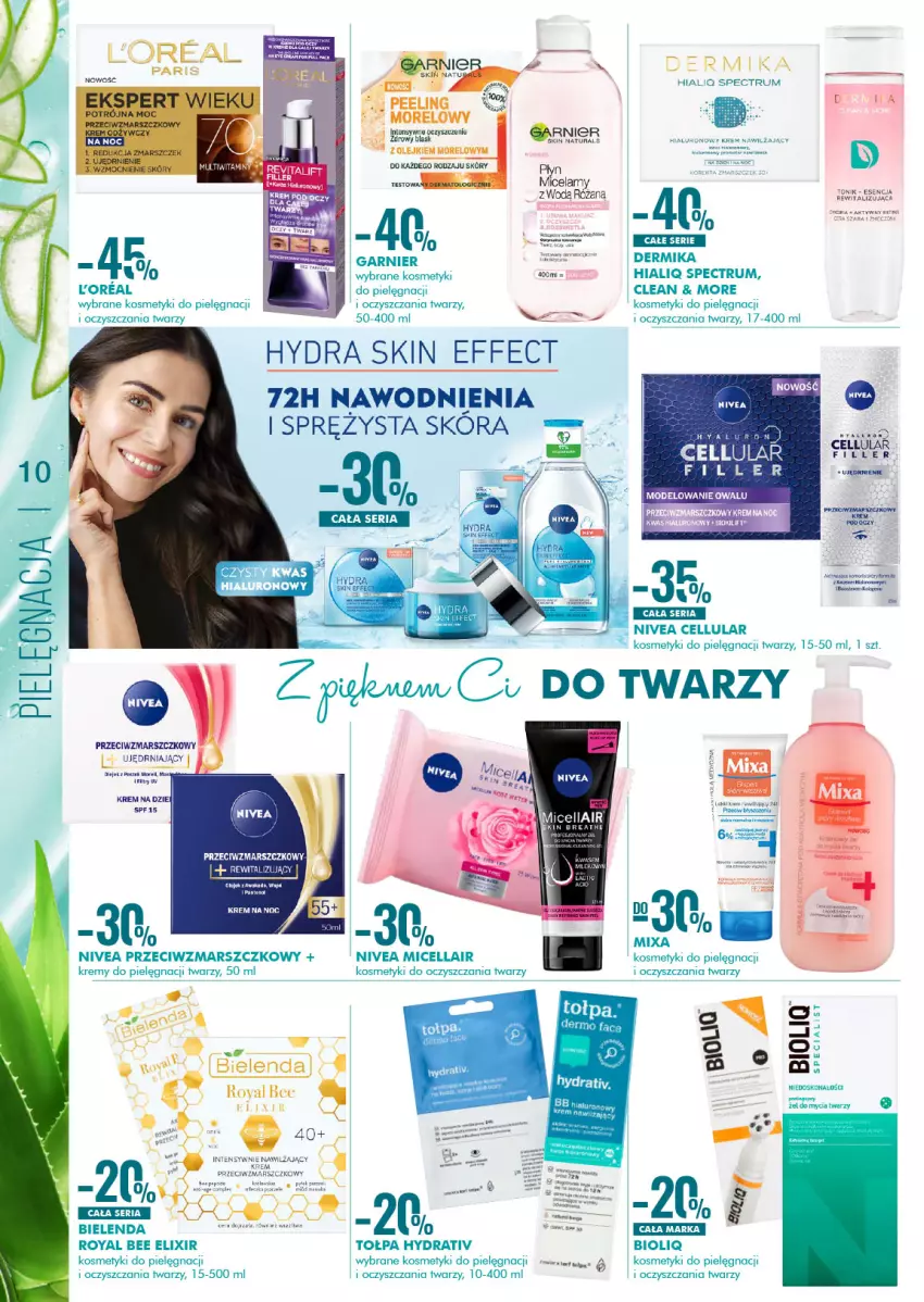 Gazetka promocyjna Super Pharm - Gazetka - ważna 29.07 do 11.08.2021 - strona 10 - produkty: Bielenda, Dermika, Garnier, Kosmetyki do pielęgnacji, Mars, Nivea, Rum, Ser, Tołpa