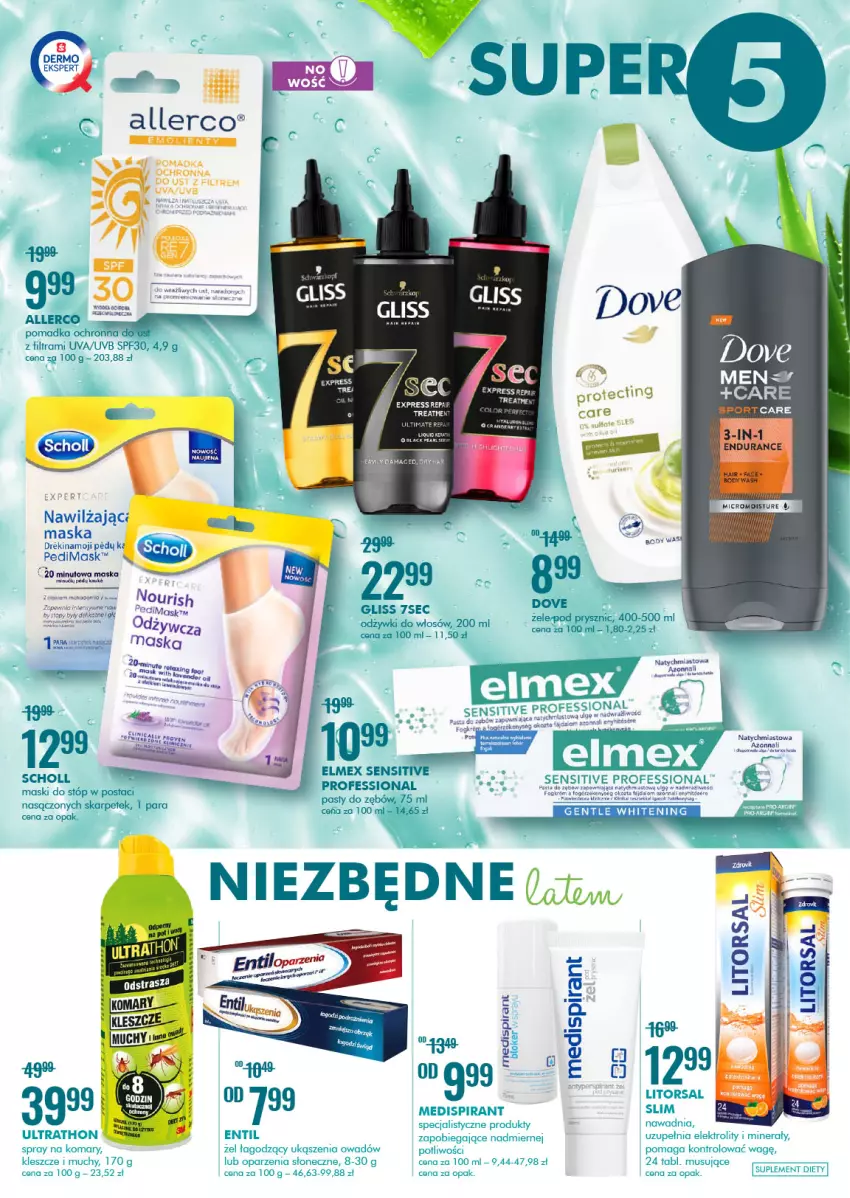 Gazetka promocyjna Super Pharm - Gazetka - ważna 29.07 do 11.08.2021 - strona 2 - produkty: Amol, Dove, Fa, Karp, Maska, Olej, Scholl