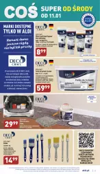 Gazetka promocyjna Aldi - Pełny katalog - Gazetka - ważna od 14.01 do 14.01.2023 - strona 21 - produkty: Piec, Mata ochronna, Klej, Lakier, Masa szpachlowa, LG, Fa