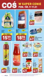 Gazetka promocyjna Aldi - Pełny katalog - Gazetka - ważna od 14.01 do 14.01.2023 - strona 4 - produkty: Kurczak, Polędwica, Ketchup, Sos, Ser, Surówka, Rust, Zapiekanka, Surówka coleslaw, Boczek