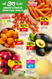 Gazetka promocyjna Auchan - Gazetka 30 Lat Hipermarket Auchan - Gazetka - ważna od 05.08 do 05.08.2026 - strona 4 - produkty: Warzywa, Warzywa i owoce, Owoce, Pomidory, Melon
