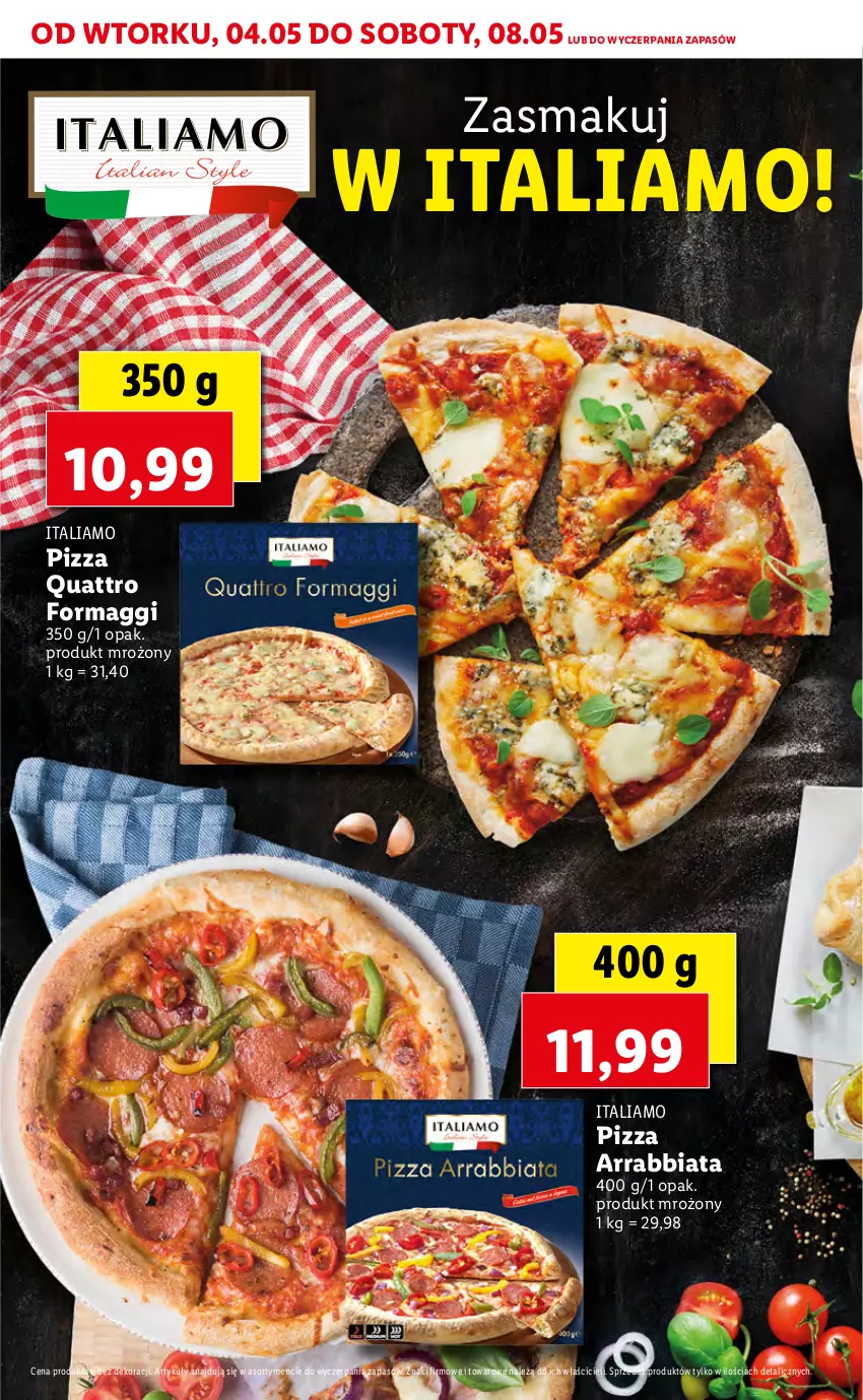 Gazetka promocyjna Lidl - TYDZIEŃ WŁOSKI - ważna 04.05 do 05.05.2021 - strona 10 - produkty: Maggi, Pizza